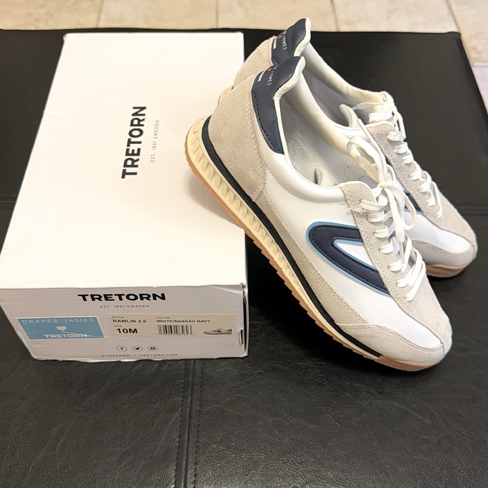 Tretorn x Draper James Rawlin 2.0 women’s 10M sneakers - NEW WITH BOX